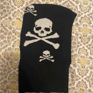 Skull and Crossbones face mask